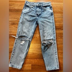 Ksubi Men's Distressed Light Wash Jeans - Casual Ripped Denim size 31